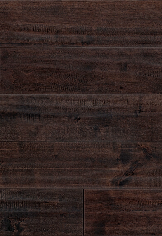 Birch 120 pisos de madeira maciça arranhada à mão